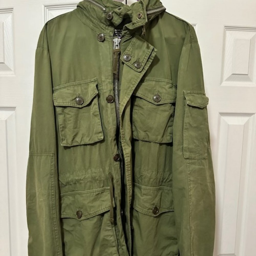 COPY - J. Crew Men's Green Utility Jacket XL